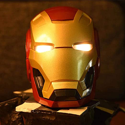 Portable Ironman Helmet Bluetooth Wireless Speaker, Mini