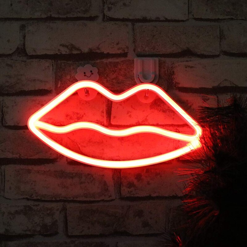 Vibrant LED Neon Signs for Wall Décor, USB Powered