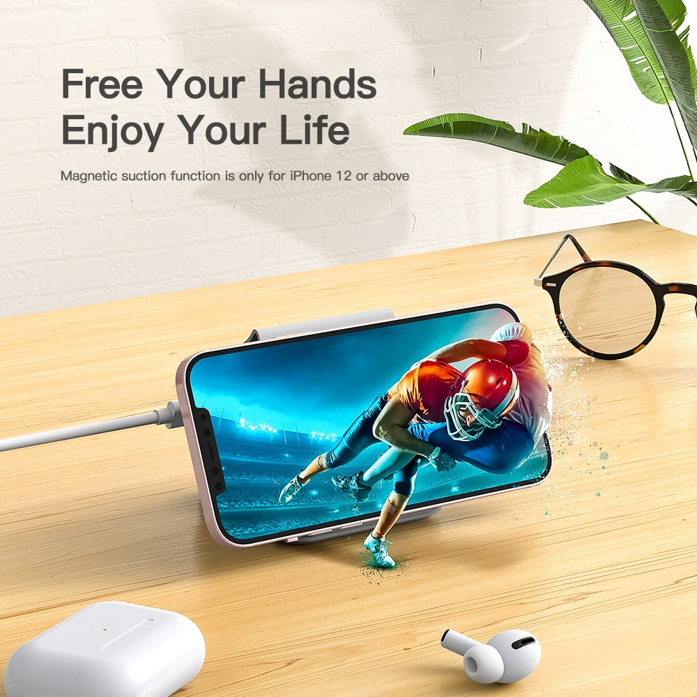 Magnetic Wireless Charging Pad, Fast Charging Station