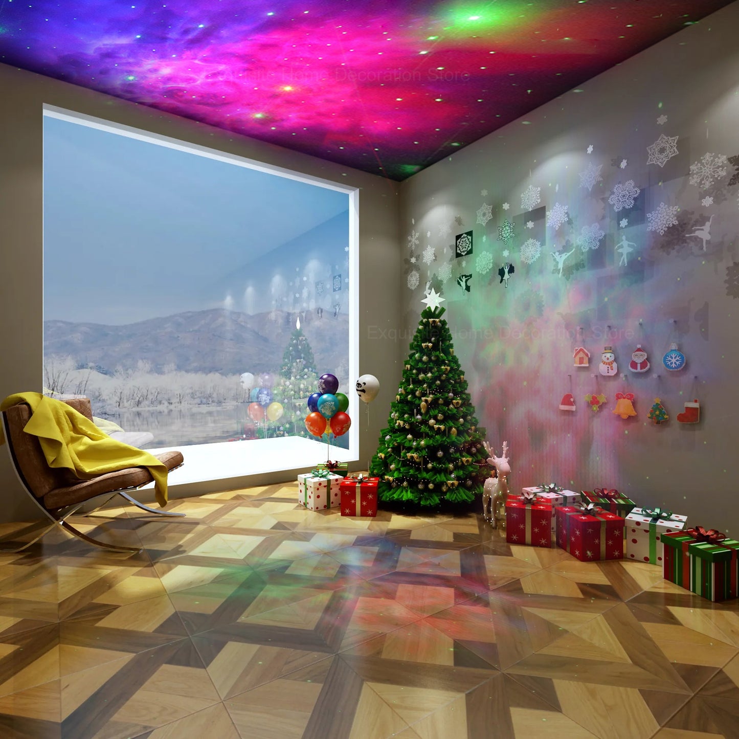 Astronaut Space Galaxy Projector, Gaming Room Décor