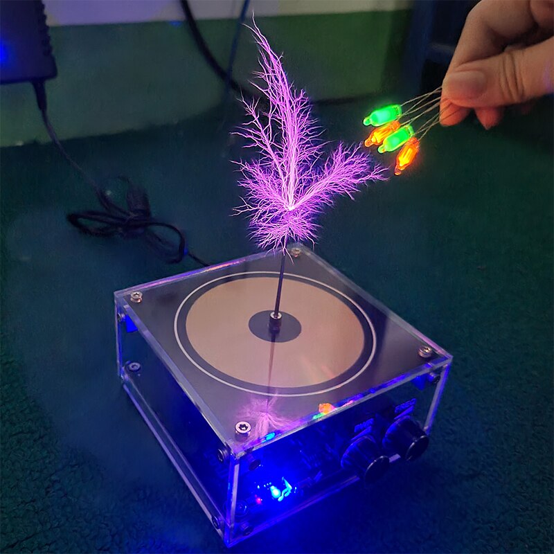 Electronics Audio Music Tesla Coil Plasma Speaker, Multi-functional