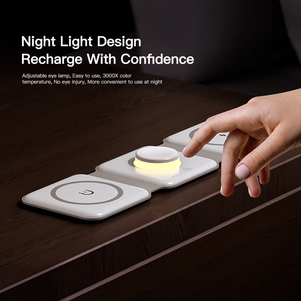 Magnetic Wireless Charging Pad, Fast Charging Station