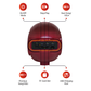 Portable Ironman Helmet Bluetooth Wireless Speaker, Mini