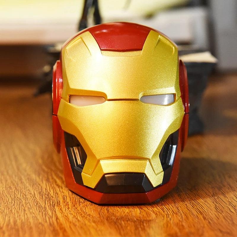 Portable Ironman Helmet Bluetooth Wireless Speaker, Mini