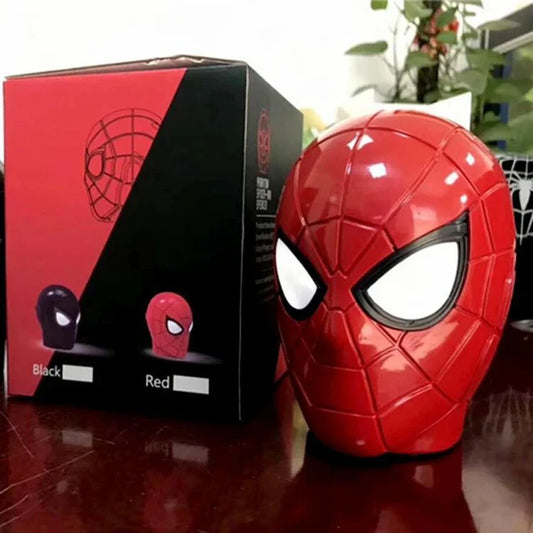 Portable Spider-Man Mask Bluetooth Wireless Speaker, Mini