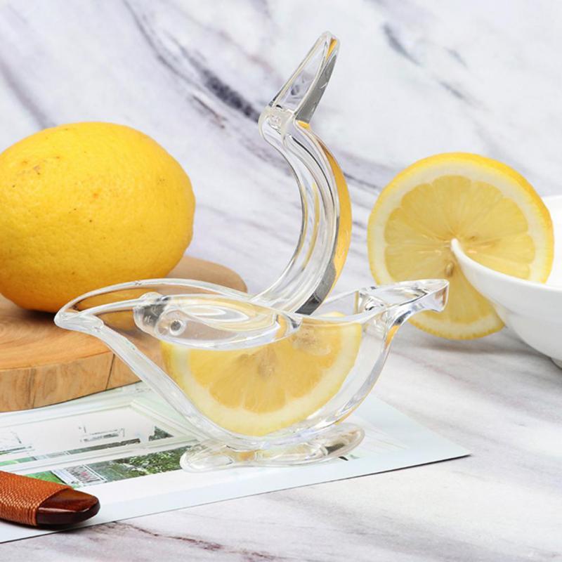 Transparent Lemon Slice Squeezer, Manual Lime Juicer
