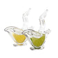 Transparent Lemon Slice Squeezer, Manual Lime Juicer