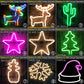 Vibrant LED Neon Signs for Wall Décor, USB Powered
