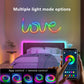 Neon LED Strip Lights, Waterproof, RGBIC, 3-meter