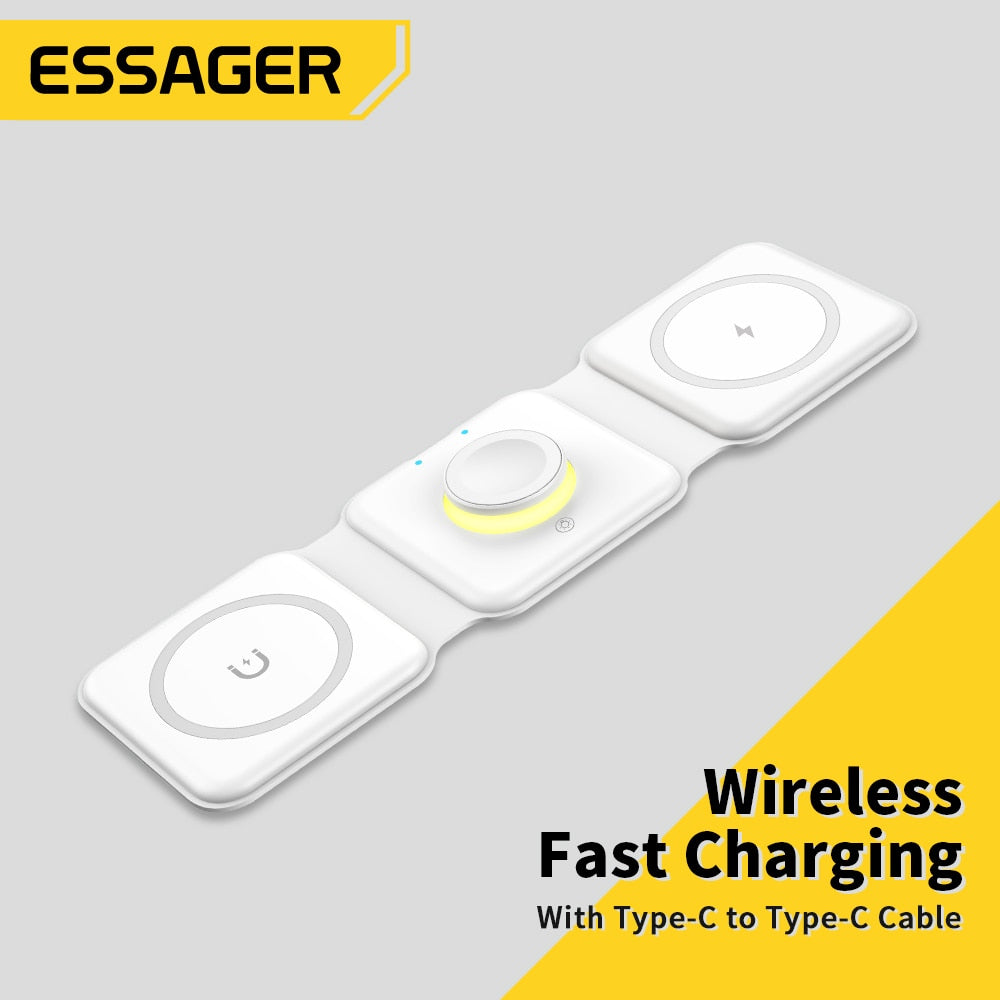 Magnetic Wireless Charging Pad, Fast Charging Station