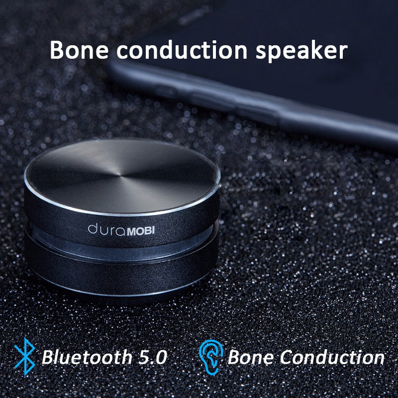 Portable Bone Conduction Bluetooth Wireless Speaker, Mini