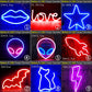 Vibrant LED Neon Signs for Wall Décor, USB Powered